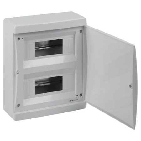 Корпус навесной COMFORT ЩРН-П-18 IP41 пластик. бел. Эра Б0067255