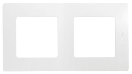 Рамка 2-м Etika бел. IEK 672502