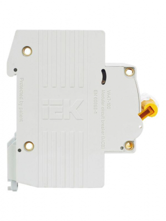 Выключатель автоматический модульный 3п D 63А 10кА ВА47-100 KARAT IEK MVA40-3-063-D