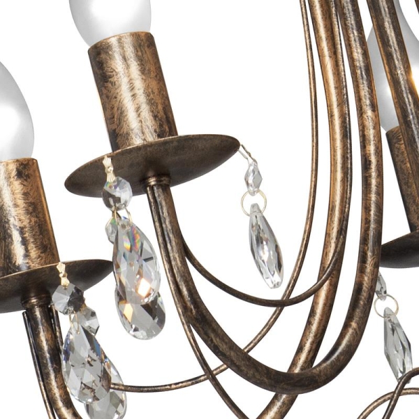 Люстра 5xE14 макс. 40Вт Vitaluce V1253/5