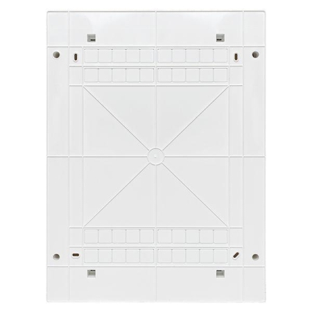 Щит распределительный навесной Unix 3х18мод. IP41 бел. дверь PROxima EKF ux-3x18-nw