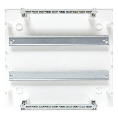 Щит распределительный навесной Unix 2х18мод. IP41 бел. дверь PROxima EKF ux-2x18-nw