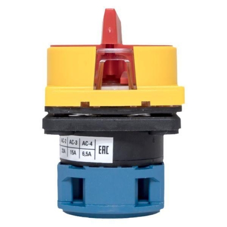 Переключатель кулачковый ПК-1-11 25А 1п "0-1" с блокировкой IP65 PROxima EKF pk-1-11-25-a65