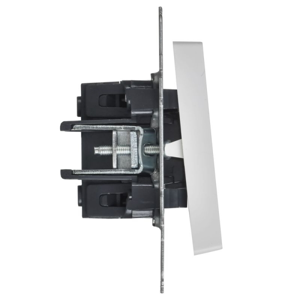 Выключатель 1-кл. СП BRITE ВС10-1-0-БрАБ 10А механизм арктич. бел. IEK BR-V10-0-10-K91