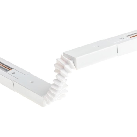 Коннектор трековый для соединения шинопровода гибкий ARTLINE пластик/медь бел. Ritter 59751 7