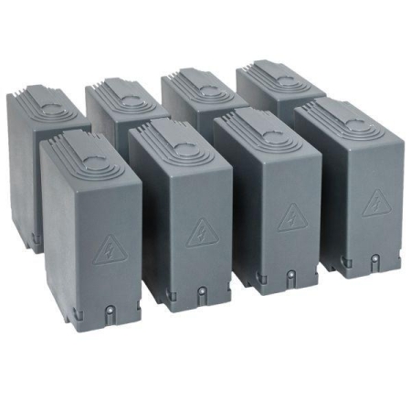 Комплект клеммных крышек (длинные) для рубильников TwinBlock 160-250А (уп.8шт) EKF tb-cvrlong-8-160-250