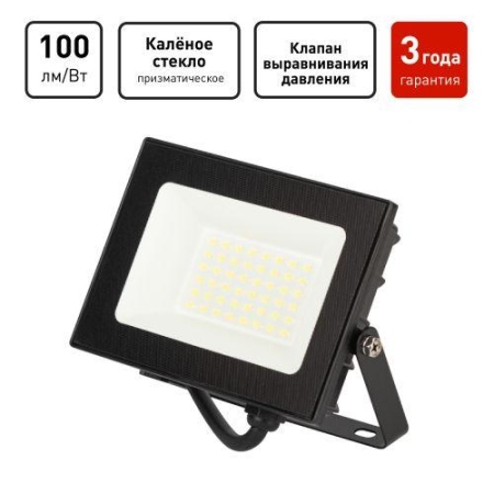 Прожектор светодиодный PRO LPR-062-0-65K-030 30Вт 6500К 3000лм IP65 призма Эра Б0064687