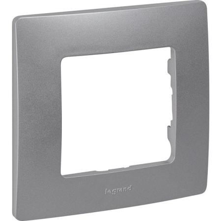 Рамка 1-м Etika алюм. IEK 672551