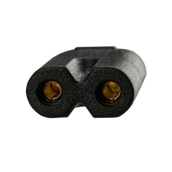 Шнур сетевой вилка угловая-евроразъем С7 кабель 2xх075кв.мм длина 1.5м (PVC пакет) Rexant 11-1104