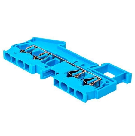 Колодка клеммная ST-2.5 28А 4 вывода пружинная син. PROxima EKF plc-jxb-st-2.5-4-blue