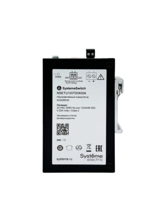 Коммутатор промышленный неуправляемый Ethernet 5х10/100/1000BaseT SE NSETU105T05X00A