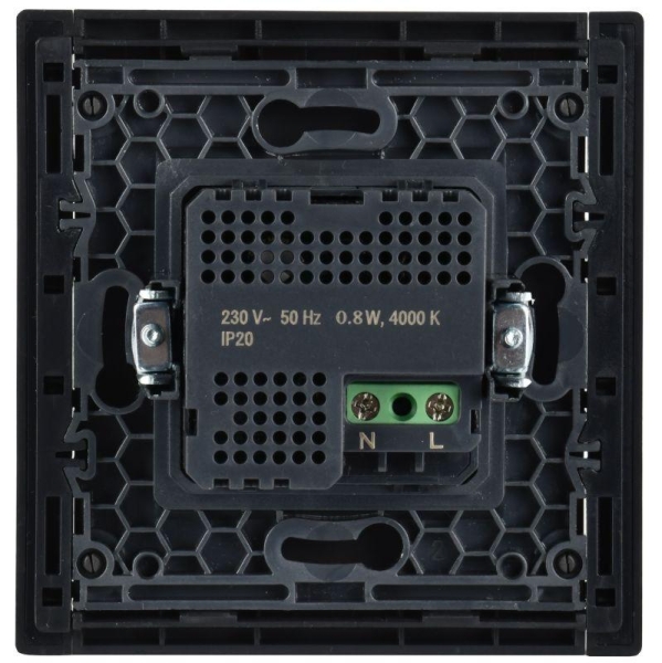 Подсветка светодиодная FORTE&PIANO встраив. с датчиком движения FP156 черн. IEK FP-MS11-N-150-05-K02