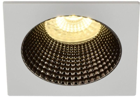 Светильник 4110 встраиваемый поворотный GU10 бел./шокол. пласт. IEK LT-UVB0-4110-GU10-1-K30