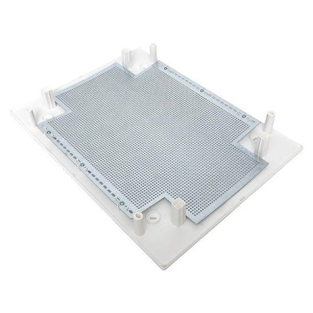 Щит слаботочный навесной Unix 3 габарит IP41 бел. дверь увеличенный PROxima EKF ux-3m-nw-xl