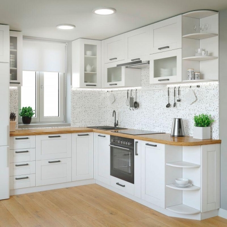 Светильник светодиодный Elementary Downlight 26Вт 4000К 2250лм 170-260В IP20 220х26 круг монтаж бел. GAUSS 997520224