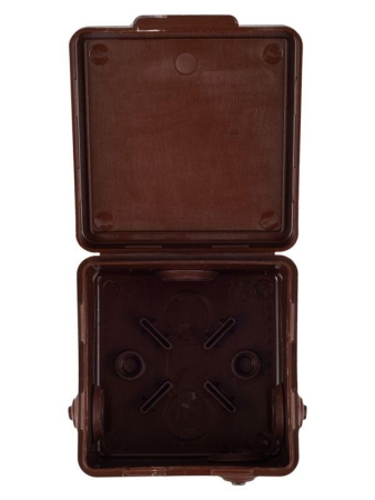 Коробка распаячная ОП КМ 80х80х50 IP54 откид. крышка 7 вводов дуб IEK UKO31-080-080-050-K24-54