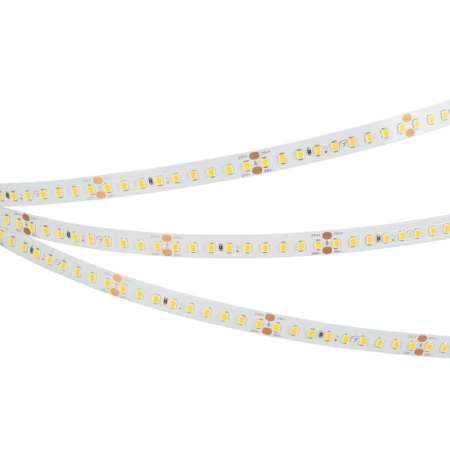 Лента светодиодная RT-A144-10mm 24V Warm 2700К 7.7Вт/м IP20 2835 высок. эффект. 200лм/Вт (уп.5м) Arlight 038781