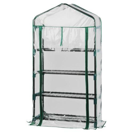 Теплица FITO-House-4 со светильниками в компл. 4яруса 1250х690х300мм Эра Б0059786