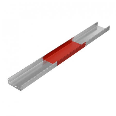 Лоток листовой неперфорированный 300х100 L2000 1.5мм "Быстрый монтаж ПЛЮС" LNplus100-300-1.5-2000 КМ PL2937