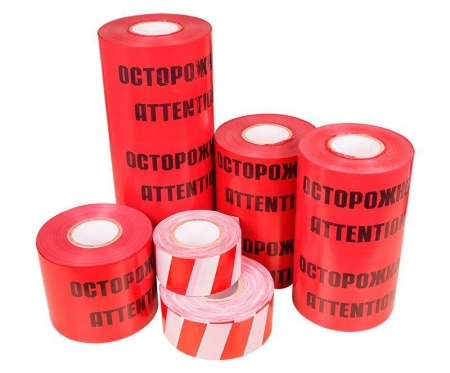 Лента сигнальная "Осторожно кабель" ЛСЭ 300мм 100м Rexant 19-3030