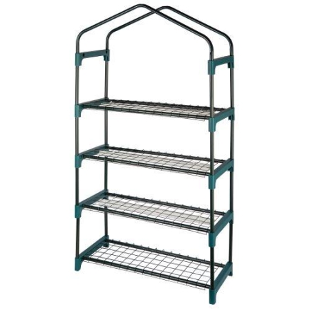 Теплица FITO-House-4 со светильниками в компл. 4яруса 1250х690х300мм Эра Б0059786