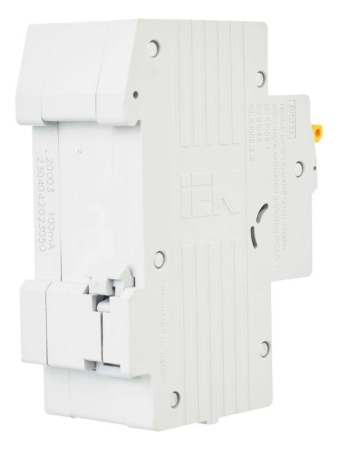 Выключатель автоматический дифференциального тока 2п (1P+N) C 50А 100мА тип A 6кА АВДТ-32 KARAT IEK MAD22-5-050-C-100