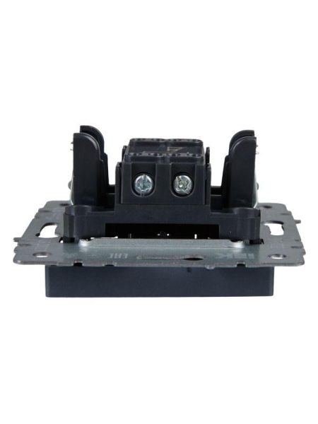 Выключатель 1-кл. СП BRITE ВС10-1-4-БрМ 10А самовозвратн. механизм маренго IEK BR-V14-0-10-K35