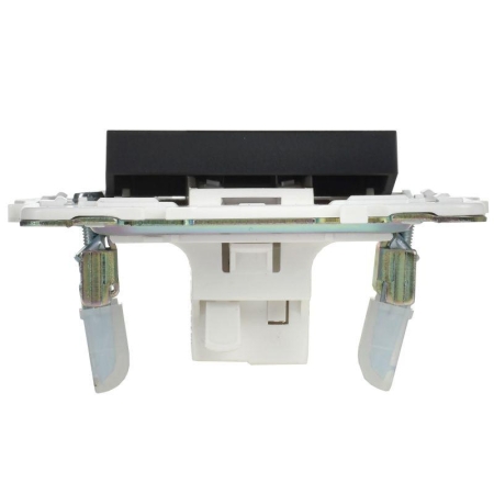 Выключатель 1-кл. SKANDY 10А SK-V01Bl черн. IEK SK-V10-0-10-K02