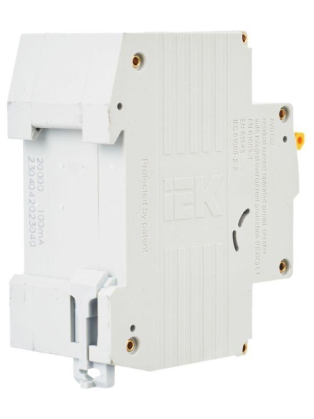 Выключатель автоматический дифференциального тока 2п (1P+N) C 40А 100мА тип A 6кА АВДТ-32 KARAT IEK MAD22-5-040-C-100