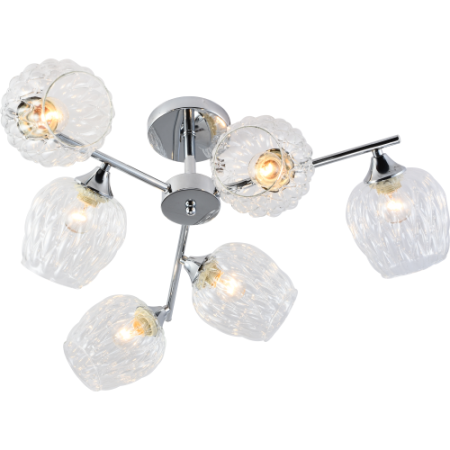 Люстра Arlene 3139-306 6хE27 60Вт модерн Rivoli Б0055390