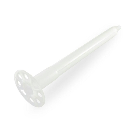 Дюбель тарельчатый гриб с гвоздем для ПМ IN200 бел. (уп.25шт) Промрукав PR08.12263