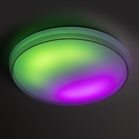 Светильник светодиодный SPB-6-80-RC Solar RGBD 80Вт с ДУ динамическое потолочный Эра Б0054483