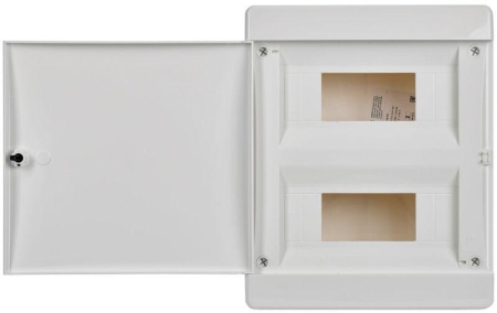 Корпус ЩРН-П-18 UNION Compact IP41 бел. дверь пластик. IEK UIC-KP13-N-18-41-K01