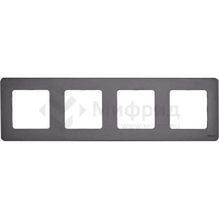 Рамка 4-м Inspiria дым. IEK 673967