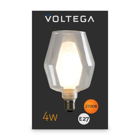 Лампа светодиодная филаментная Loft 271 G1254Вт 2700К E27 DIM Voltega 8547