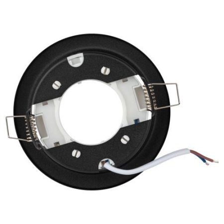 Светильник точечный KL35 SBK GX53 встраив. (к) черн. матов. ЭРА Б0055813