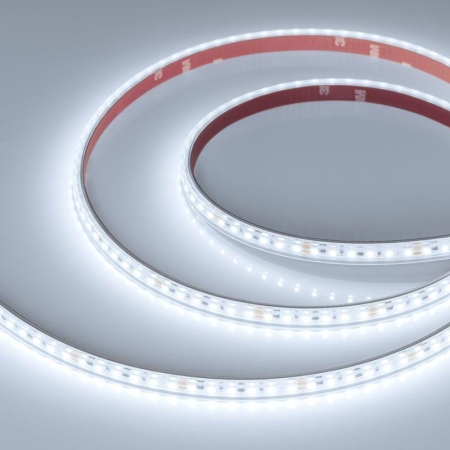 Лента светодиодная IC-PS-A120-10mm 24V White 6000К 9.6Вт/м IP67 2835 стабилизированная герметичная (уп.10м) Arlight 050631