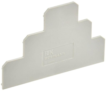 Заглушка для CTS-ML ARMAFIX 3 ур. 2.5кв.мм сер. IEK YCT13-00-3-K03-002-ZGL