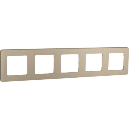 Рамка 5-м Inspiria шампань IEK 673978