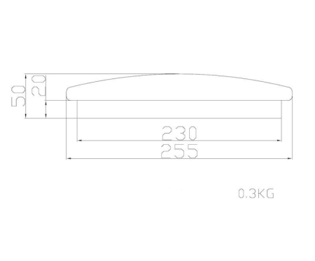 Светильник светодиодный LBS-8218 18Вт 6500К band настенно-потолочный Ultraflash 15149