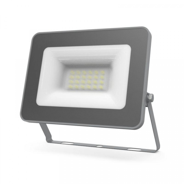 Прожектор светодиодный Qplus 20Вт 6500К IP65 2100лм 200-240В ДО графит. GAUSS 690511320