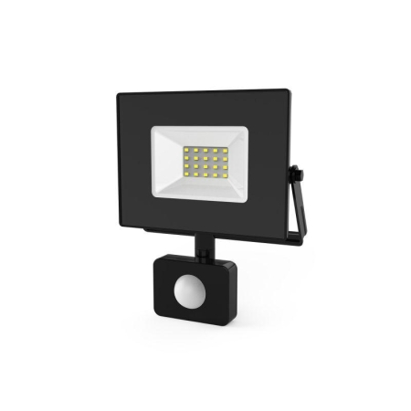 Прожектор светодиодный Elementary 30Вт 6500К IP65 2850лм 175-265В ДО с датчиком движения черн. GAUSS 628511330