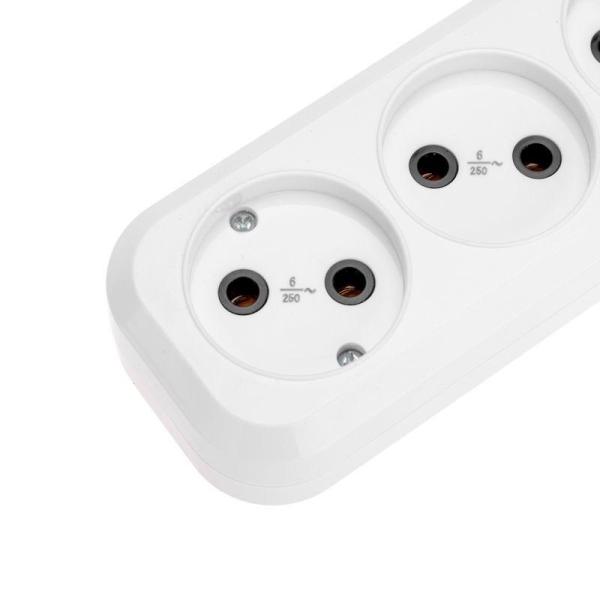 Удлинитель 3х5м без заземл. 2х0.75 бел. PROCONNECT 13-4207