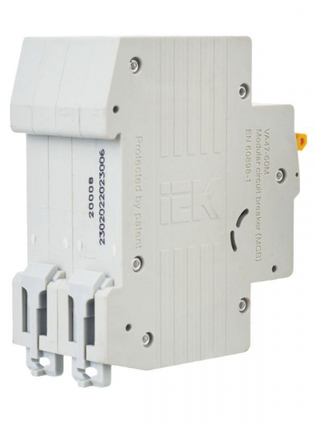 Выключатель автоматический модульный 2п C 6А 6кА ВА47-60M KARAT IEK MVA31-2-006-C