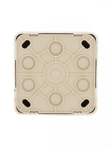 Розетка компьютерная 1-м ОП Viola RJ45 беленый дуб LEZARD 751-5200-139