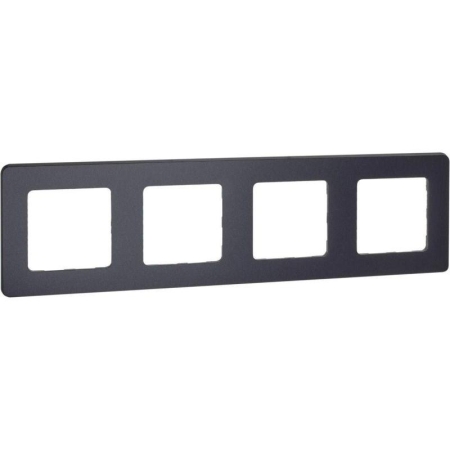 Рамка 4-м Inspiria антрацит IEK 673963