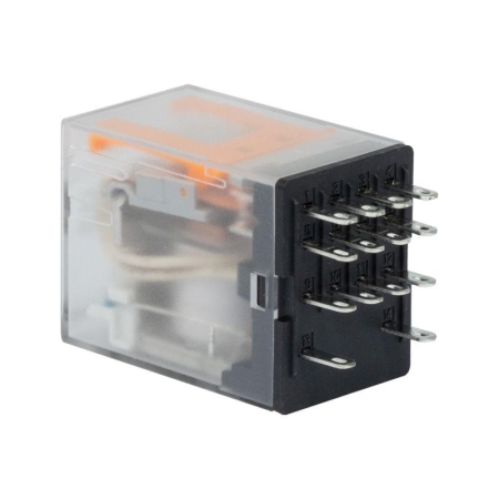 Реле одиночное 24В DC до 6А 4 прекидн. контакта DKC IR-24DC-4CO-D