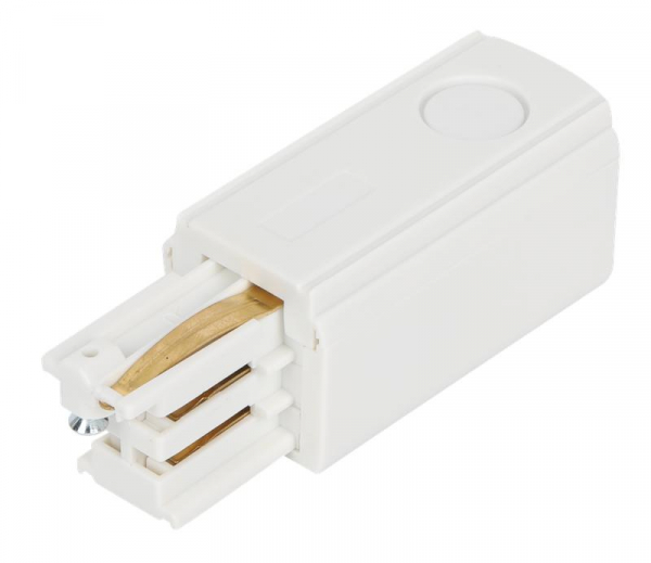 Ввод питания правый RS 3C TRACK PCR WH 65х32мм бел. Русский Свет 19131021019