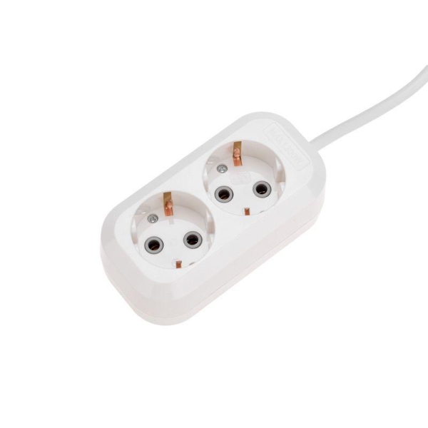 Удлинитель 2х3м с заземл. 3х0.75 бел. PROCONNECT 13-4203