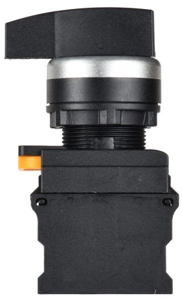 Переключатель 3 полож. 2НО длин. ручка черн. MASTER IEK MI-SW60-20XB3-4-25-3-K02